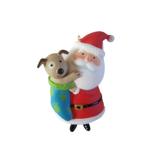 2012 Stocking Stuffing Hallmark Ornament (Santa Claus) AD4227