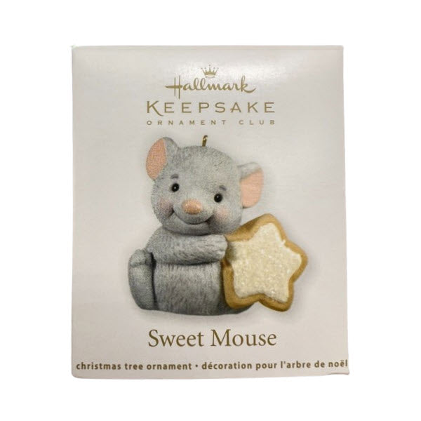 2012 Sweet Mouse Hallmark Ornament (Star) LPR3801