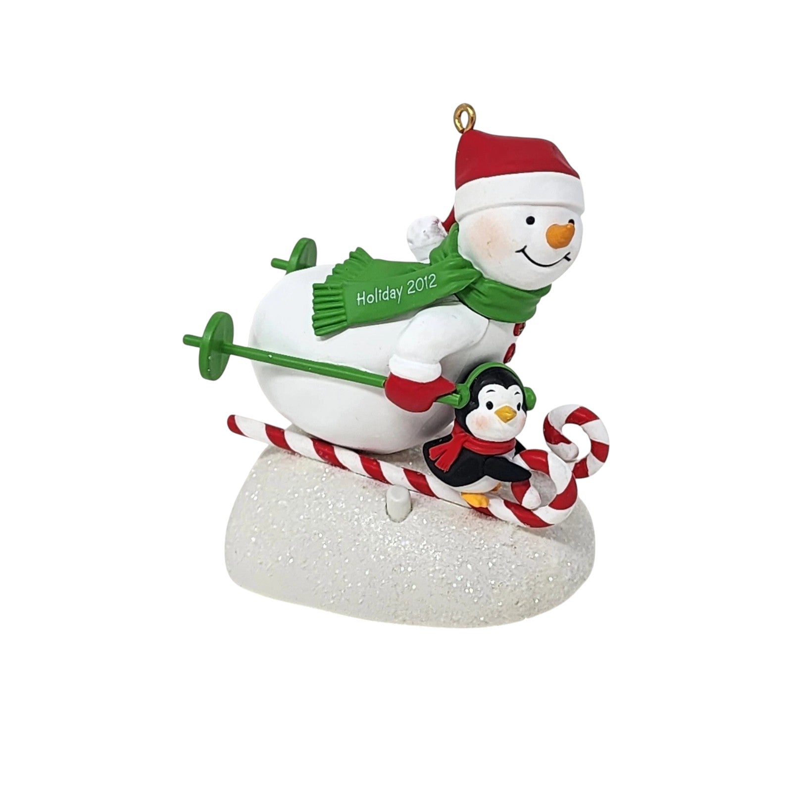 2012 Swooshin' Duo Hallmark Ornament (Snowmen) QK5011