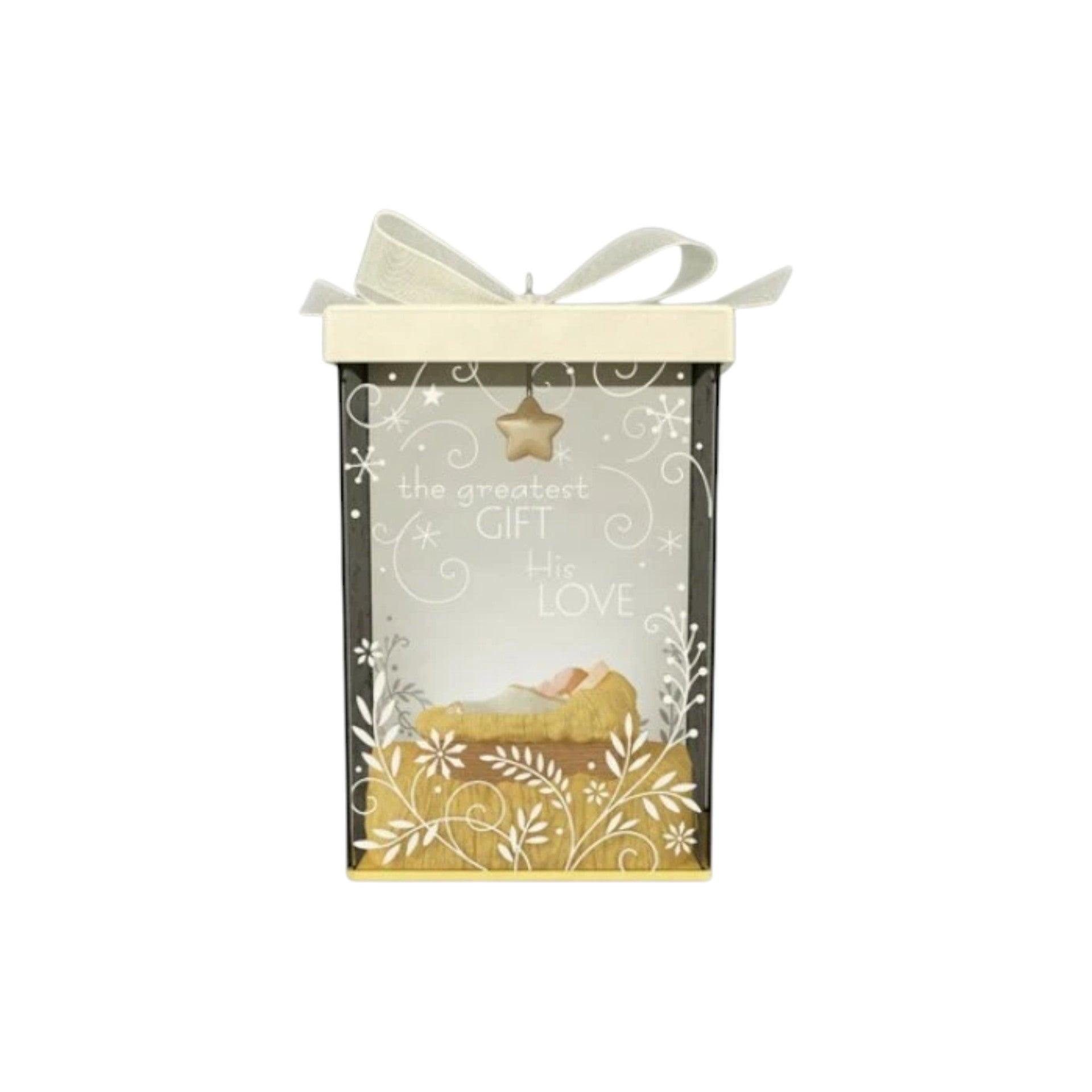 2012 The Greatest Gift Hallmark Ornament (Nativity) QXG3254 Image1
