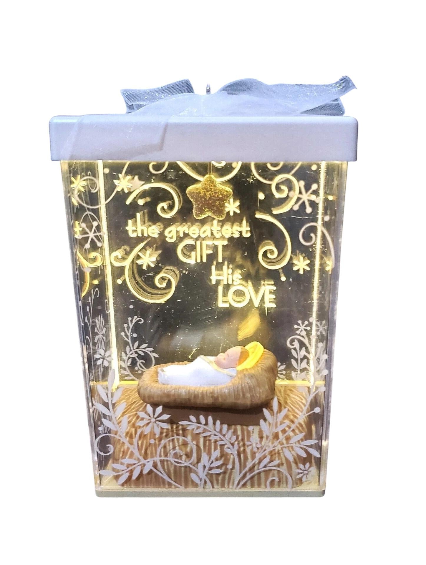 2012 The Greatest Gift Hallmark Ornament (Nativity) QXG3254 Image3