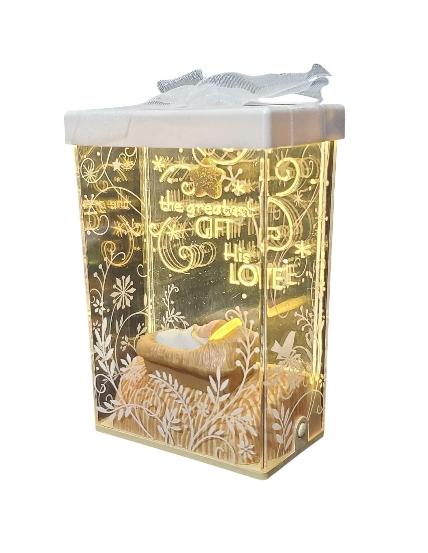 2012 The Greatest Gift Hallmark Ornament (Nativity) QXG3254 Image4