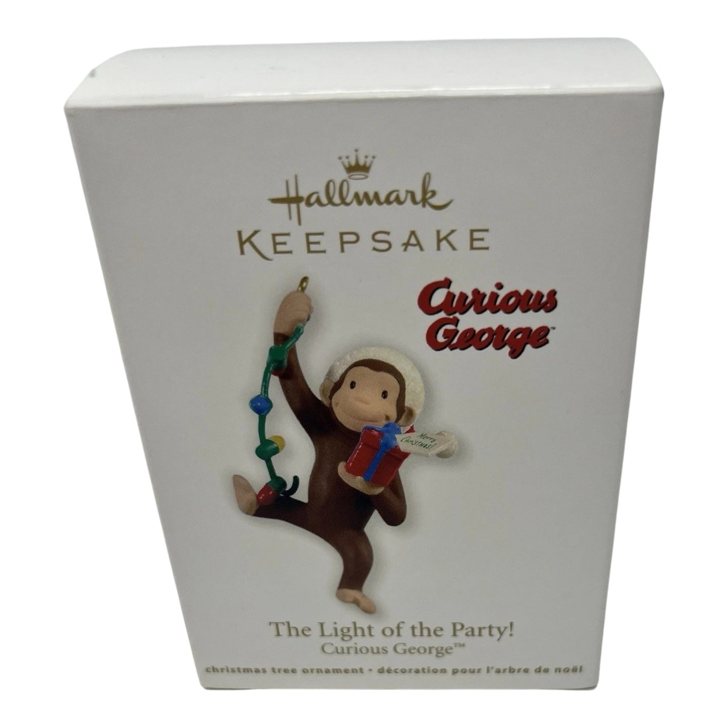 2012 The Light of the Party! Hallmark Ornament (Curious George) QXI2654
