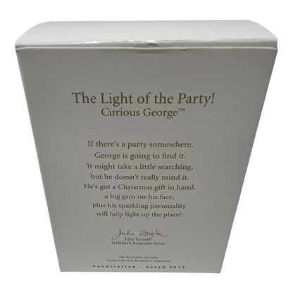 2012 The Light of the Party! Hallmark Ornament (Curious George) QXI2654