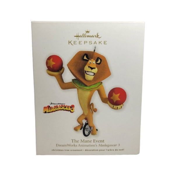 2012 The Mane Event Hallmark Ornament (Madagascar) QI2624
