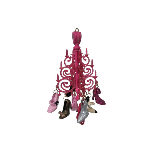 2012 The Shoe Chandelier Hallmark Ornament (Barbie) QXI2684 Image1