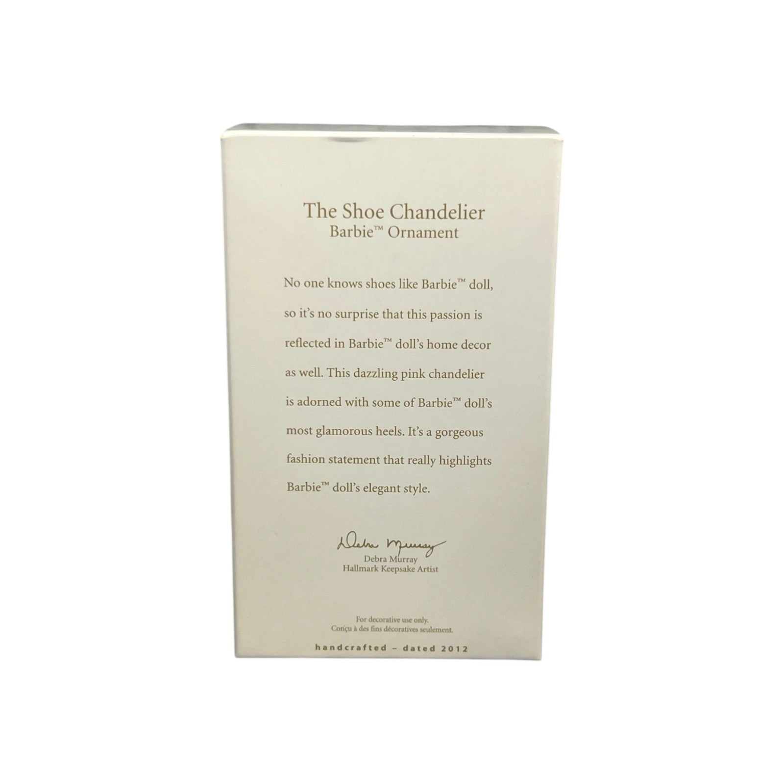 2012 The Shoe Chandelier Hallmark Ornament (Barbie) QXI2684 Image5