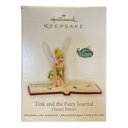 2012 Tink and the Fairy Journal Hallmark Ornament (Tinker Bell) QXD1621 Image2