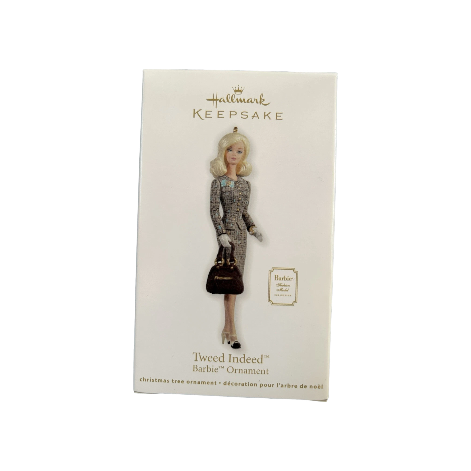 2012 Tweed Indeed Hallmark Ornament (Barbie) QXI2681 Image2