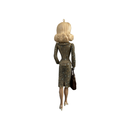 2012 Tweed Indeed Hallmark Ornament (Barbie) QXI2681 Image3