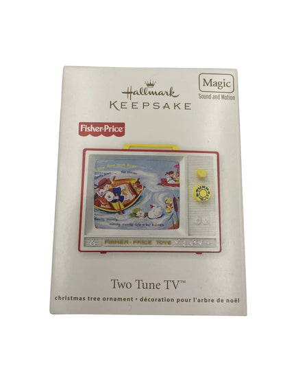 2012 Two Tune TV Hallmark Ornament (Fisher Price) QXI2671 Image2