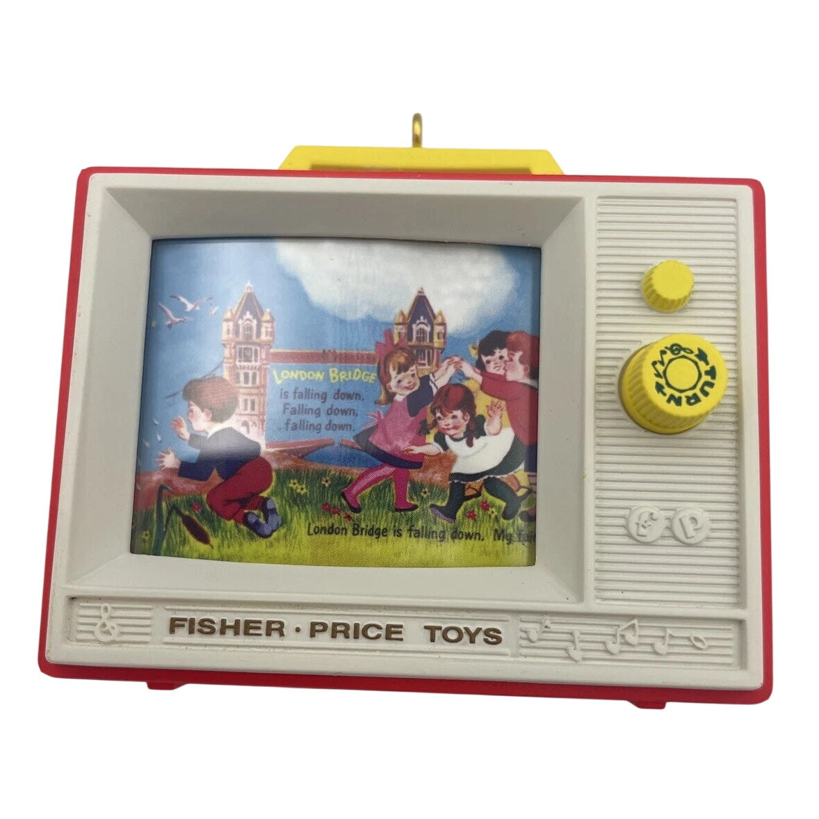 2012 Two Tune TV Hallmark Ornament (Fisher Price) QXI2671 Image4