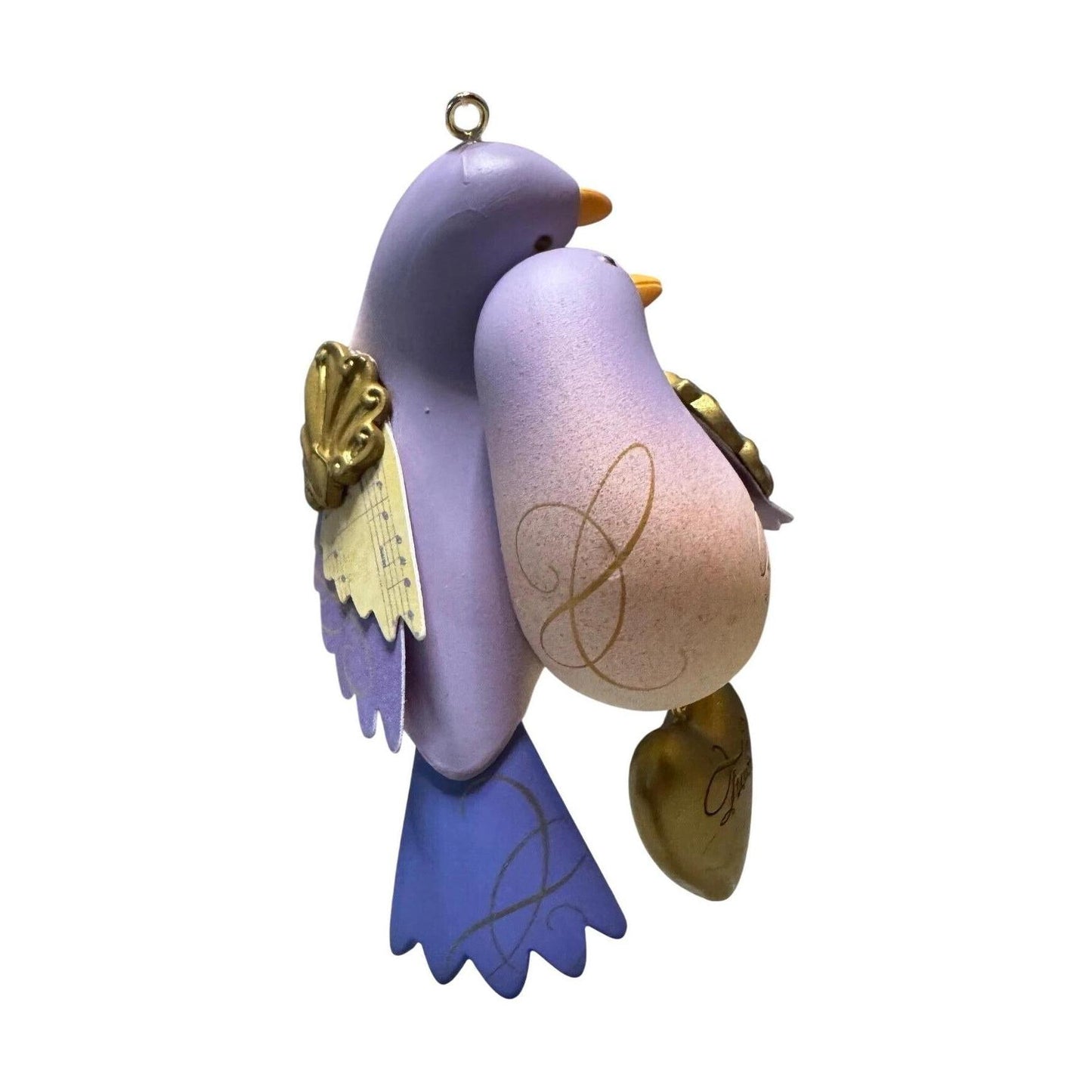2012 Two Turtle Doves Hallmark Ornament (Twelve Days of Christmas) QX8091 Image3