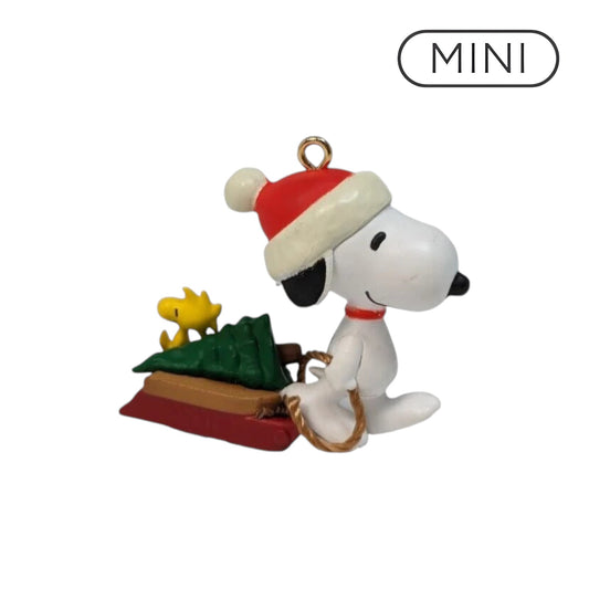 2012 Winter Fun with Snoopy Hallmark Ornament (Winter Fun with Snoopy) QXM9001 Image1