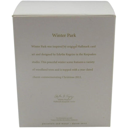 2012 Winter Park Hallmark Ornament (Winter Garden) QXG3544