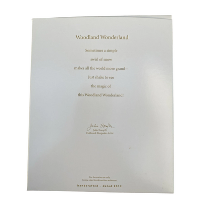 2012 Woodland Wonderland Hallmark Ornament (Wonderland) QXG3251 Image8
