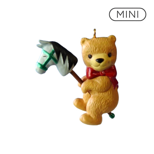 2012 Yuletide Ride Hallmark Ornament (Teddy Bear) QXM9024 Image1