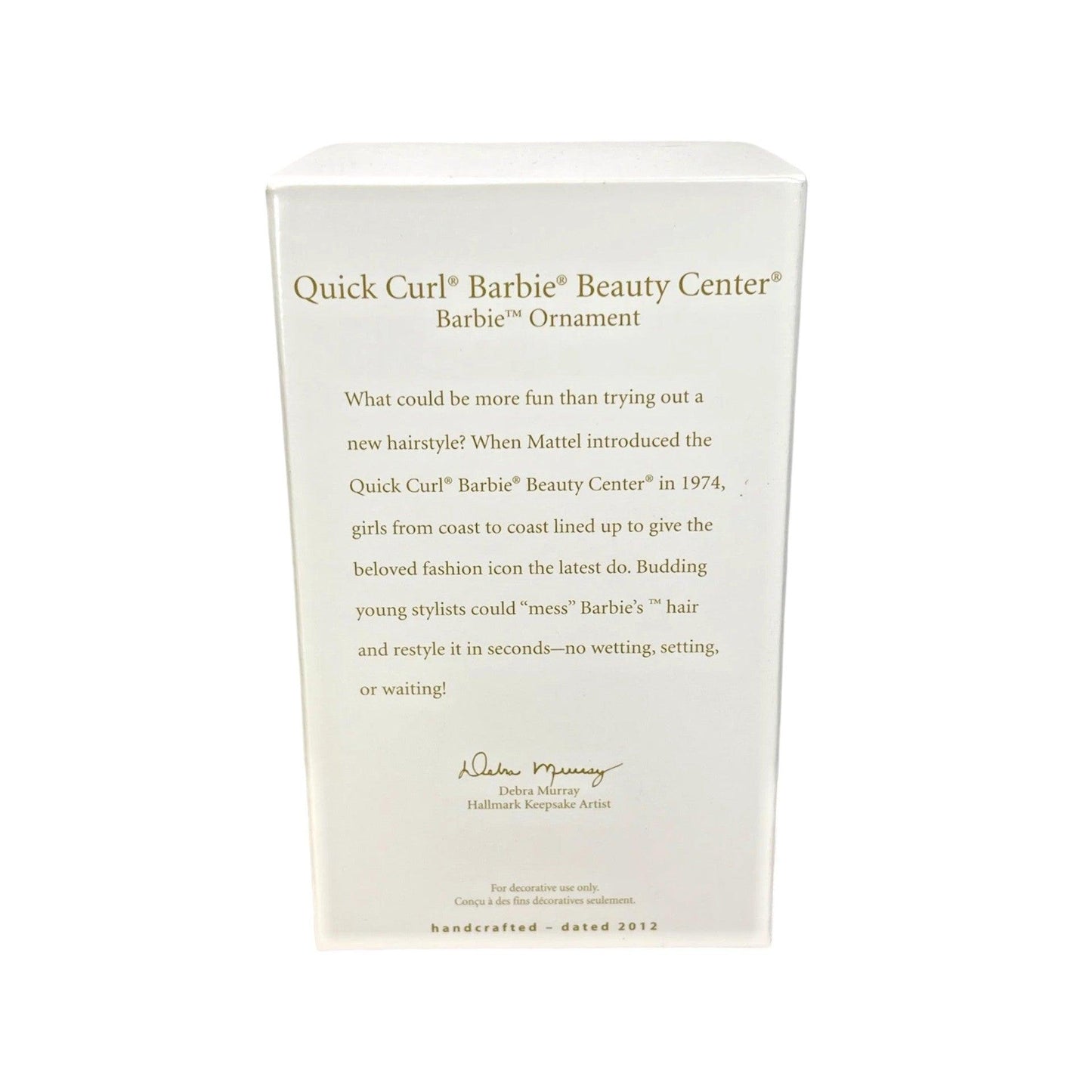 2012 Quick Curl Barbie Beauty Center (Barbie)