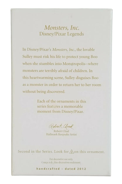 2012Disney/Pixar Legends Hallmark Ornament (Monsters, Inc.) QX8254 Image6