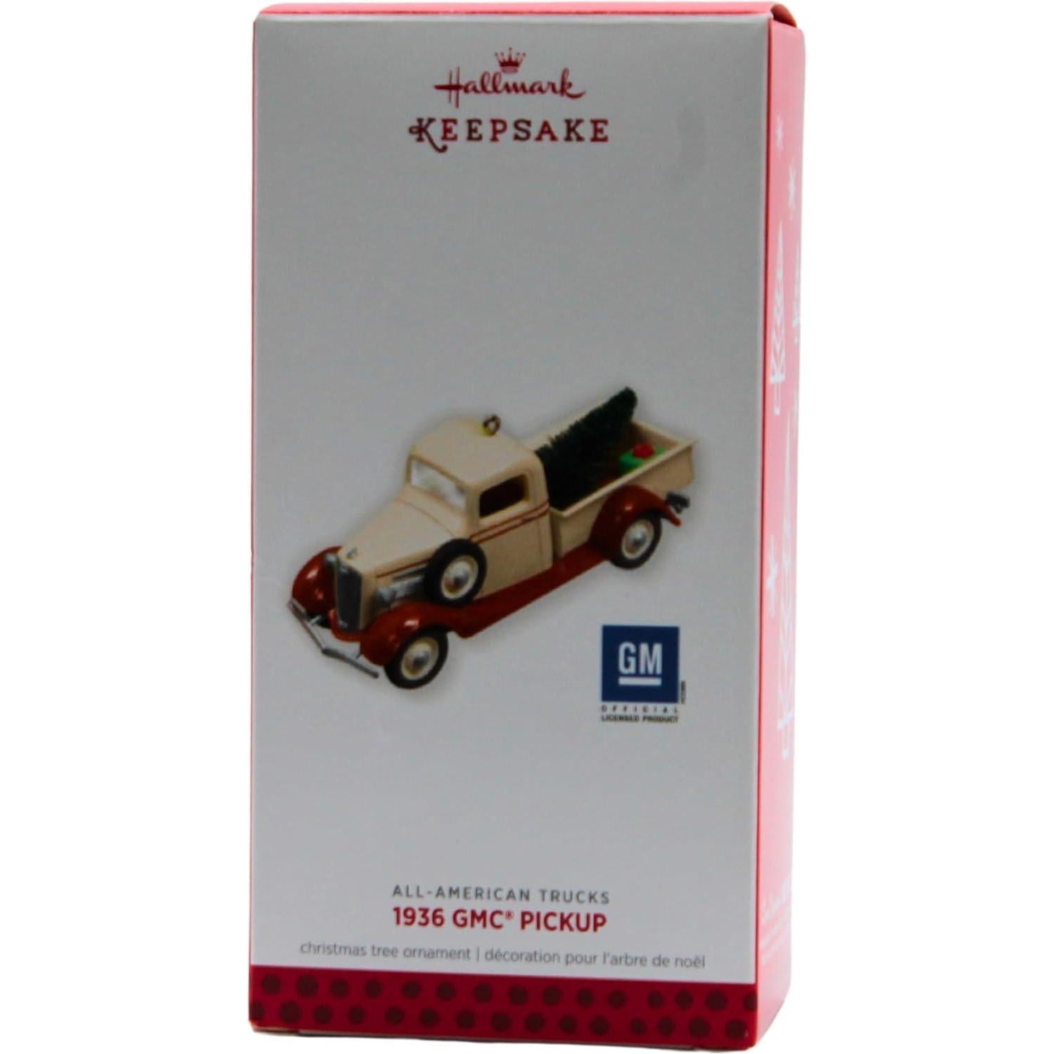 (2013) 1936 Chevrolet GMC Pickup Hallmark Ornament (All-American Trucks) QX9192