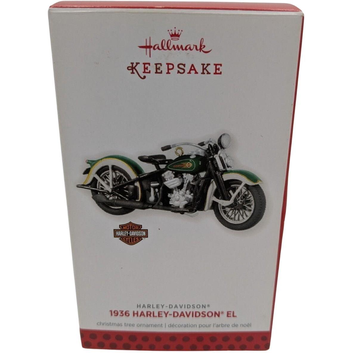 2013 1936 Harley-Davidson EL Hallmark Ornament (Harley-Davidson) QXI2152