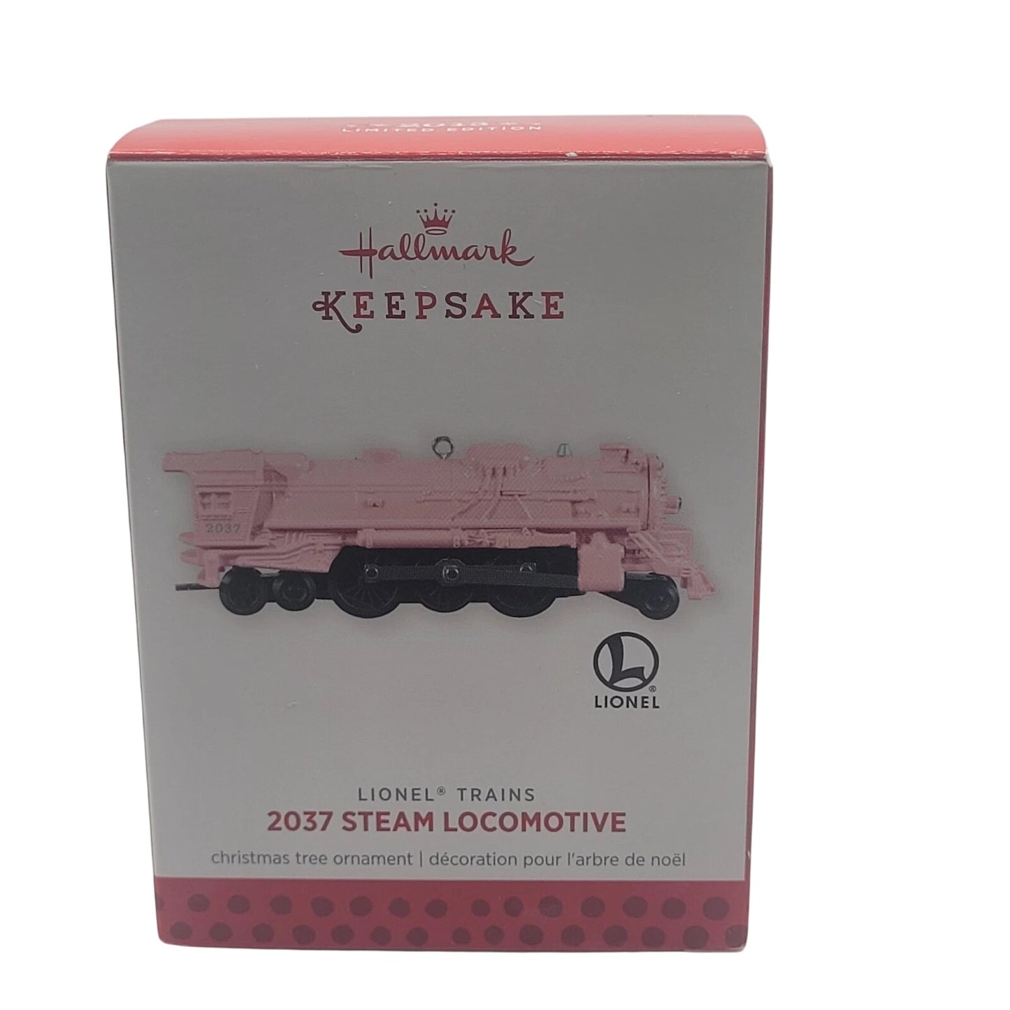 2013 2037 Steam Locomotive Repaint Hallmark Ornament (Lionel) QXE3745
