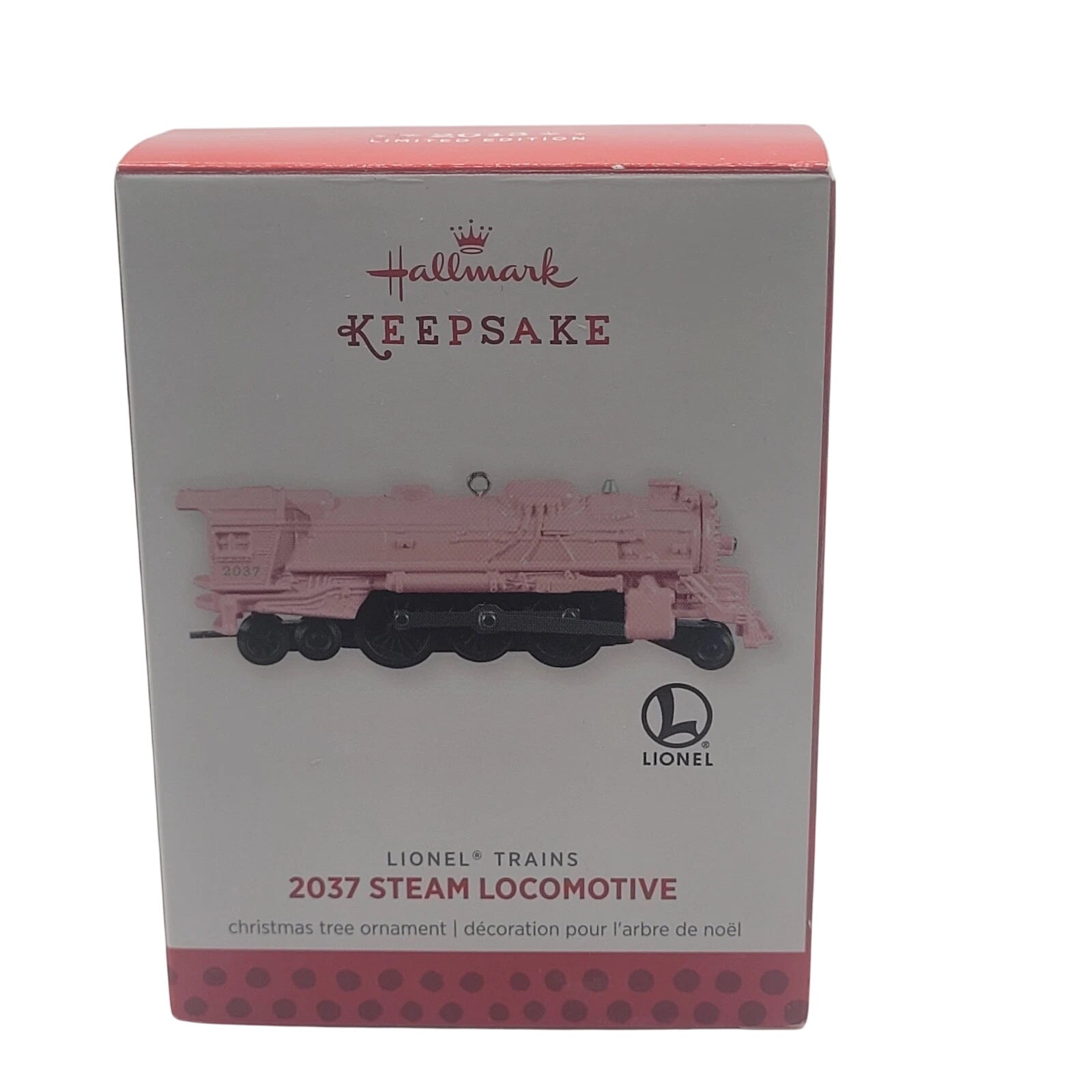 2013 2037 Steam Locomotive Repaint Hallmark Ornament (Lionel) QXE3745