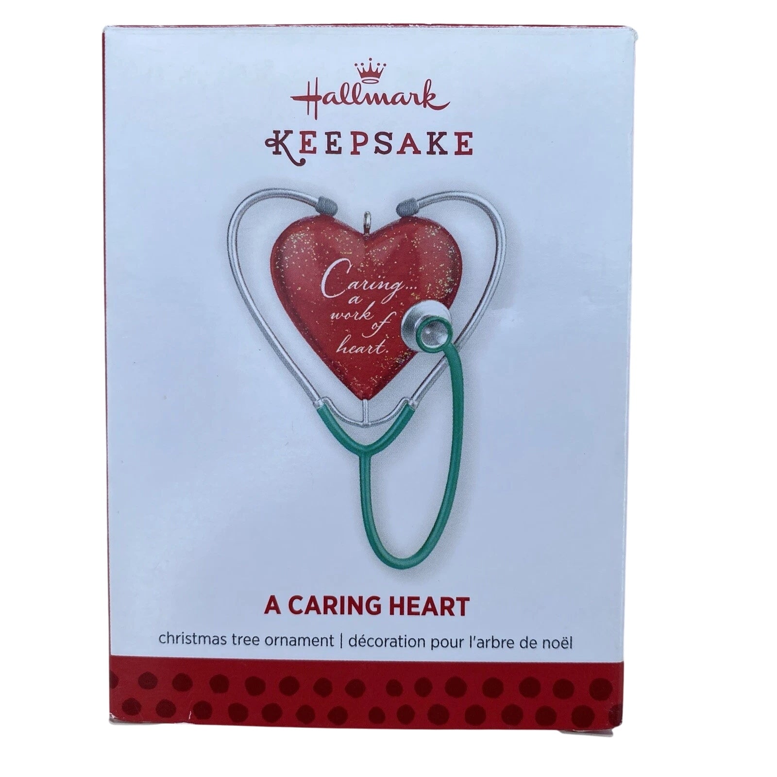 2013 A Caring Heart Hallmark Ornament (Healthcare Workers) QXG1055