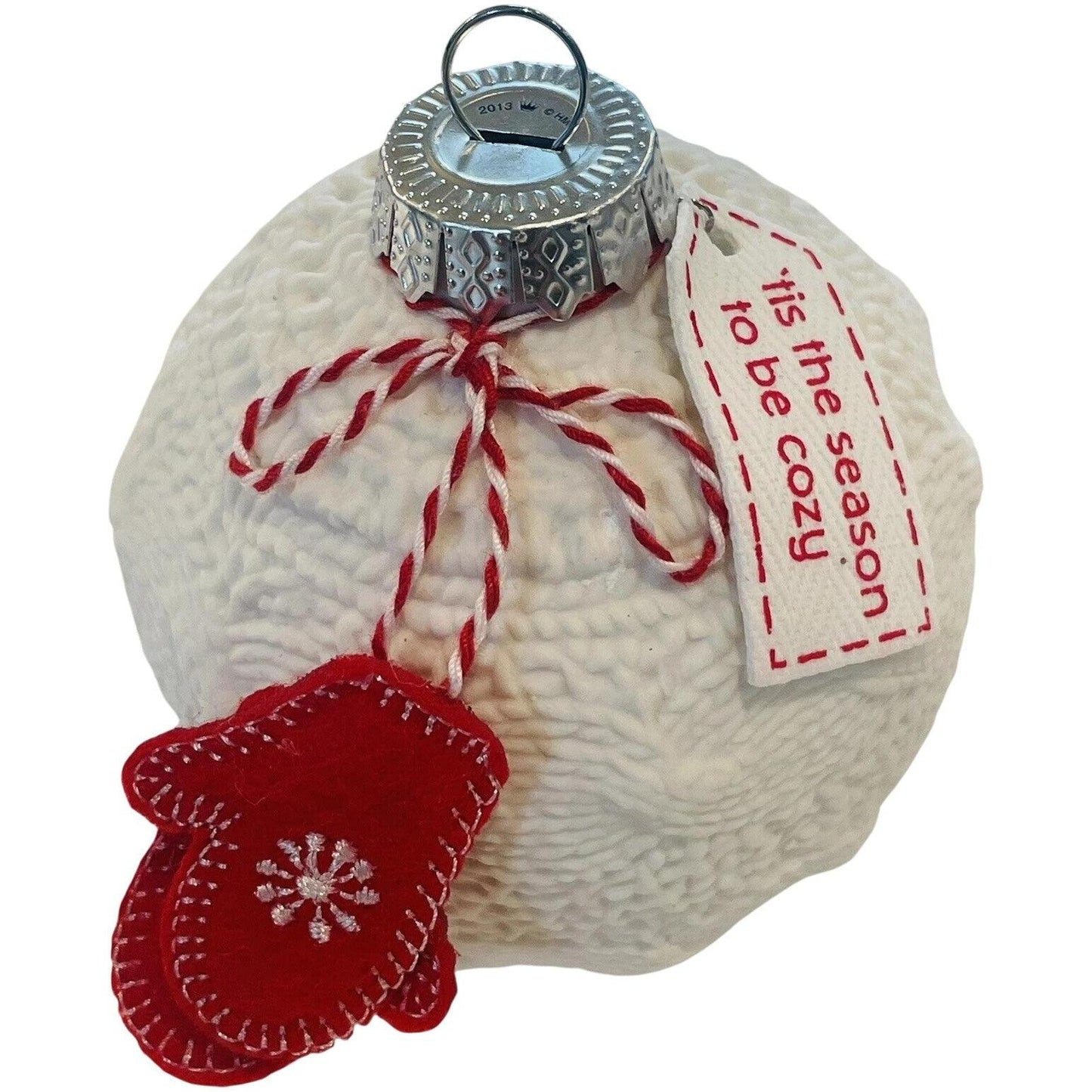 2013 A Cozy Christmas Hallmark Ornament (Our First Christmas) QXG1452