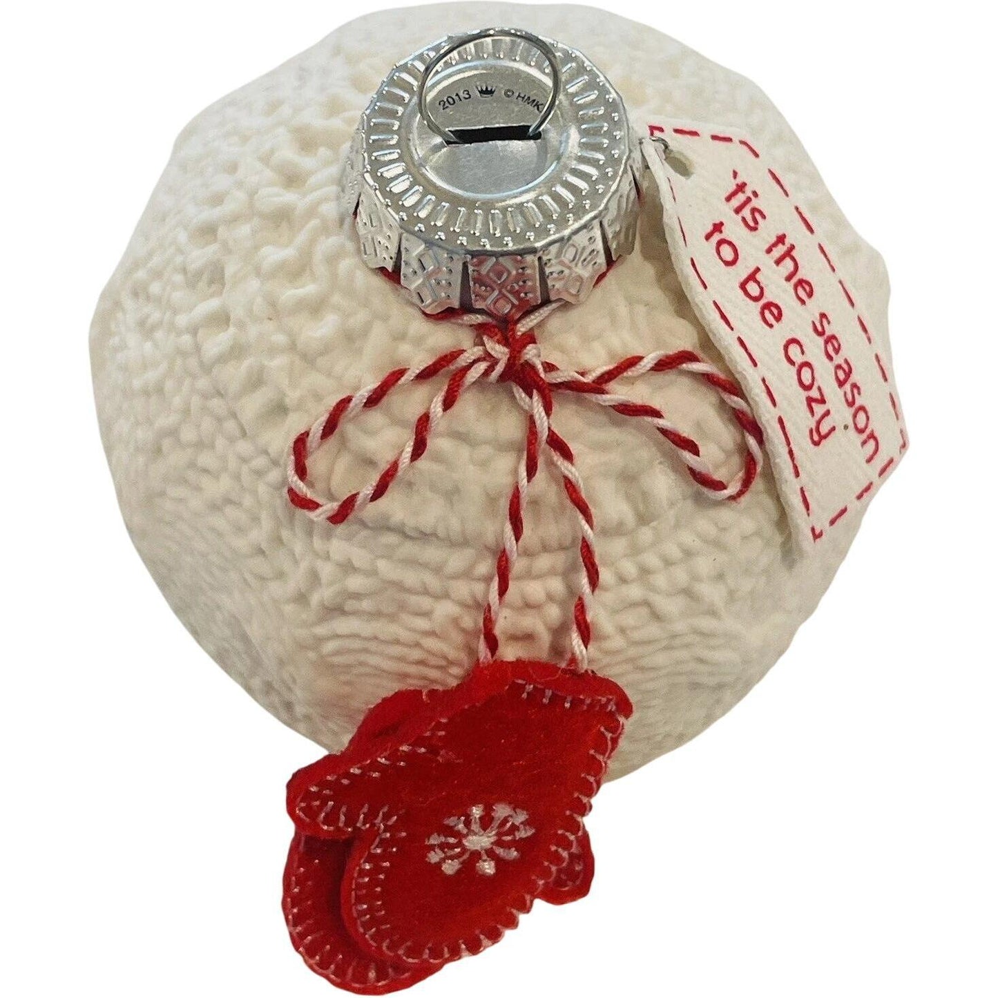 2013 A Cozy Christmas Hallmark Ornament (Our First Christmas) QXG1452