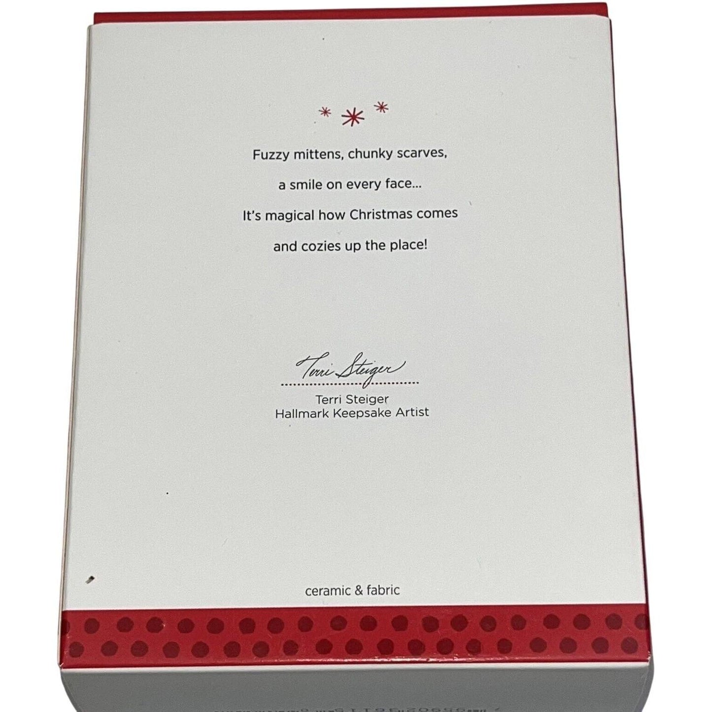 2013 A Cozy Christmas Hallmark Ornament (Our First Christmas) QXG1452