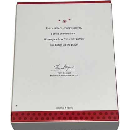 2013 A Cozy Christmas Hallmark Ornament (Our First Christmas) QXG1452