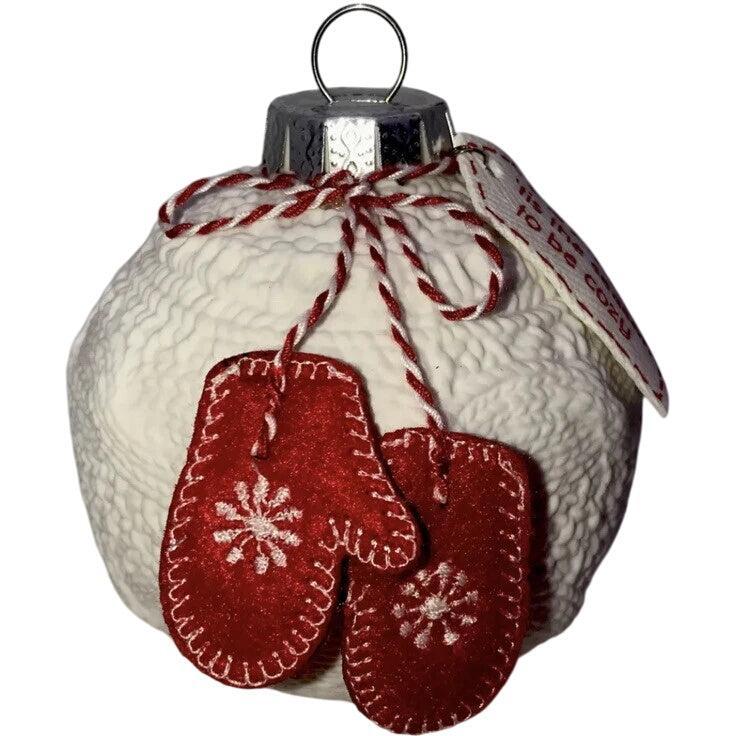 2013 A Cozy Christmas Hallmark Ornament (Our First Christmas) QXG1452