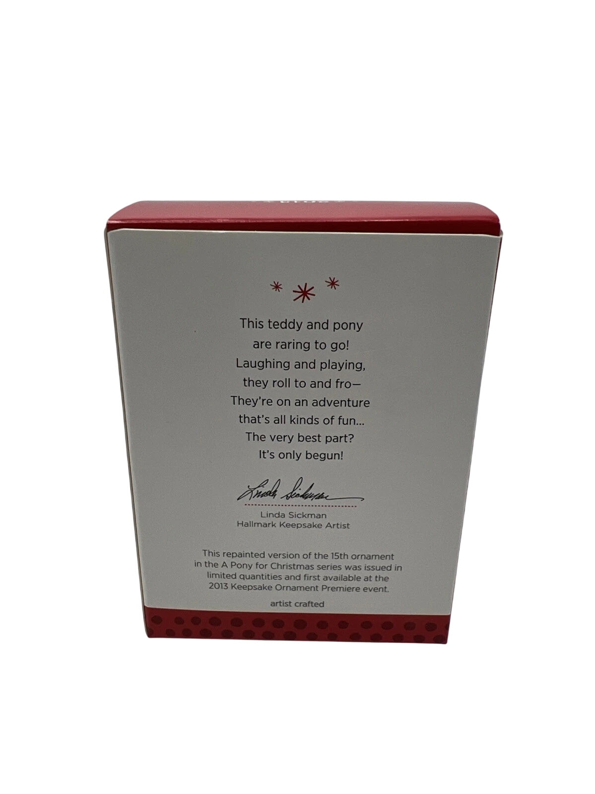 2013 A Pony For Christmas Hallmark Ornament (A Pony for Christmas) QXE3785