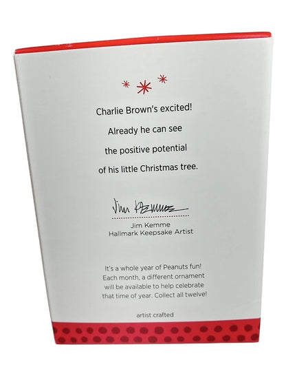 2013 A Very Special Tree Hallmark Ornament (Happiness is Peanuts) QX9822
