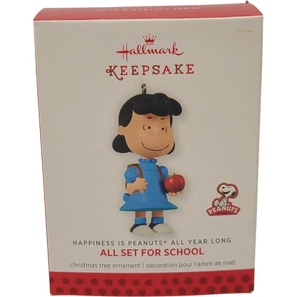 2013 All Set for School Hallmark Ornament (Happiness is Peanuts) QX9805