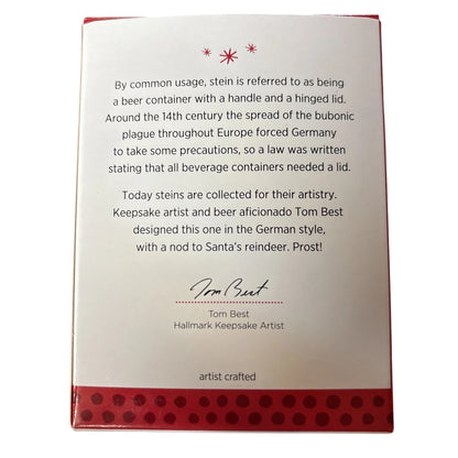 2013 Beer Stein Hallmark Ornament (Beer Stein) QXG1582