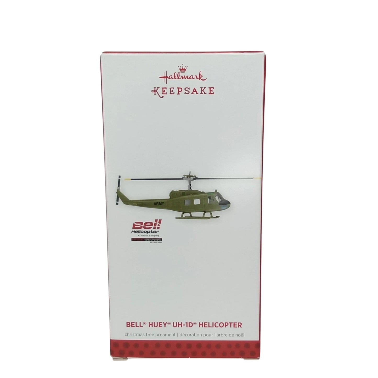 2013 Bell Huey Uh-1D Helicopter Hallmark Ornament (Vehicle) QXI2392