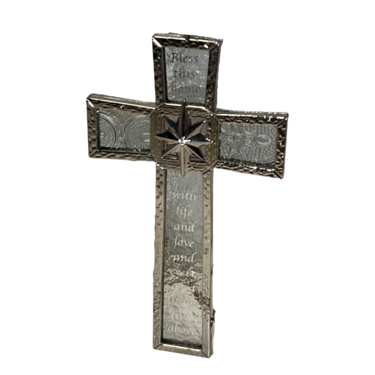 2013 Bless This Home Hallmark Ornament (Cross) QXG1422