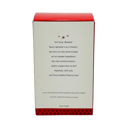 2013 Buzz Tiene Una Mision Hallmark Ornament (Toy Story) QSM7785