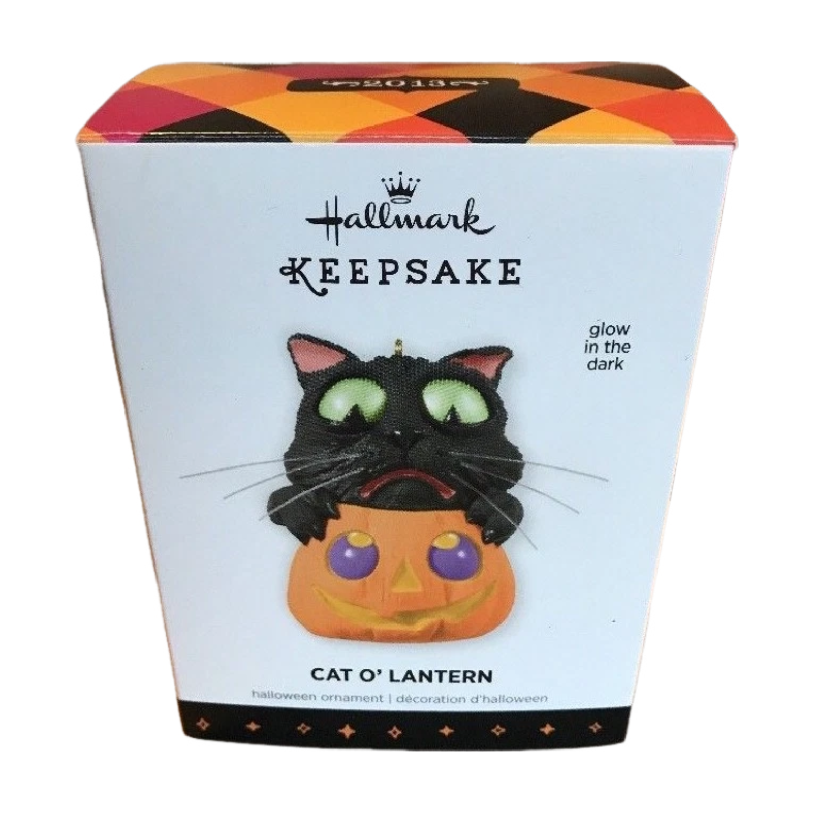 2013 Cat O' Lantern Hallmark Ornament (Halloween) QFO5212