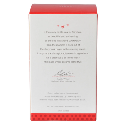 2013 Cinderella's Castle Hallmark Ornament (Cinderella) QXD6092