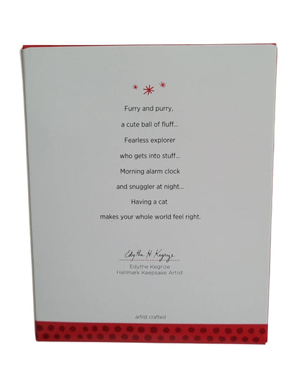 2013 Cute Kitty Hallmark Ornament (Photo Holder) QXG1902