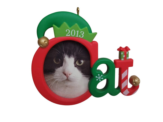 2013 Cute Kitty Hallmark Ornament (Photo Holder) QXG1902