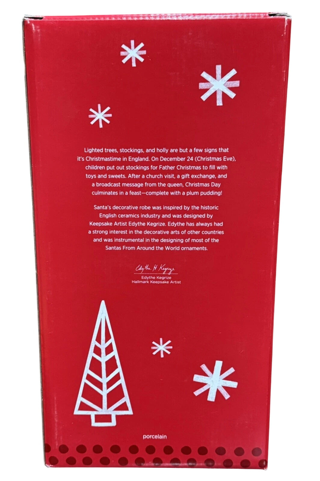 2013 England Hallmark Ornament (Santas From Around the World) LPR3372