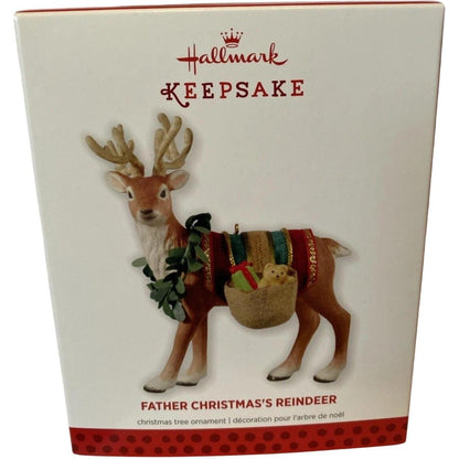 2013 Father Christmas's Reindeer Hallmark Ornament (Limited Edition) QXE3762