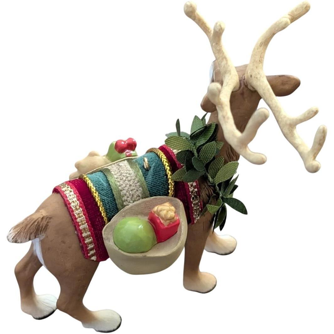 2013 Father Christmas's Reindeer Hallmark Ornament (Limited Edition) QXE3762