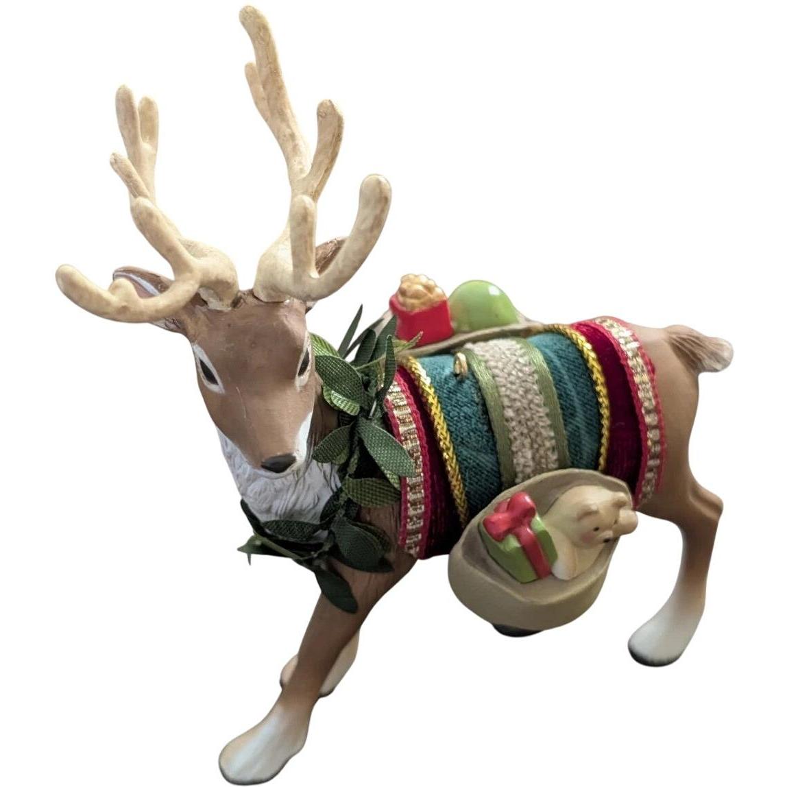 2013 Father Christmas's Reindeer Hallmark Ornament (Limited Edition) QXE3762