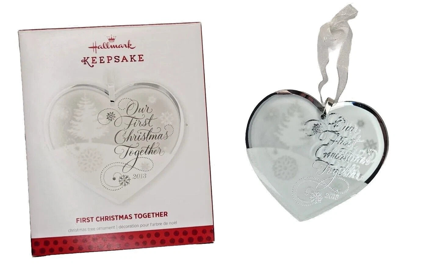 2013 First Christmas Together Hallmark Ornament (Our First Christmas) QXG1892