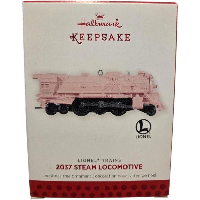 2013 Hallmark Ornament (2037) Steam Locomotive Hallmark Ornament (Lionel) QXE3745